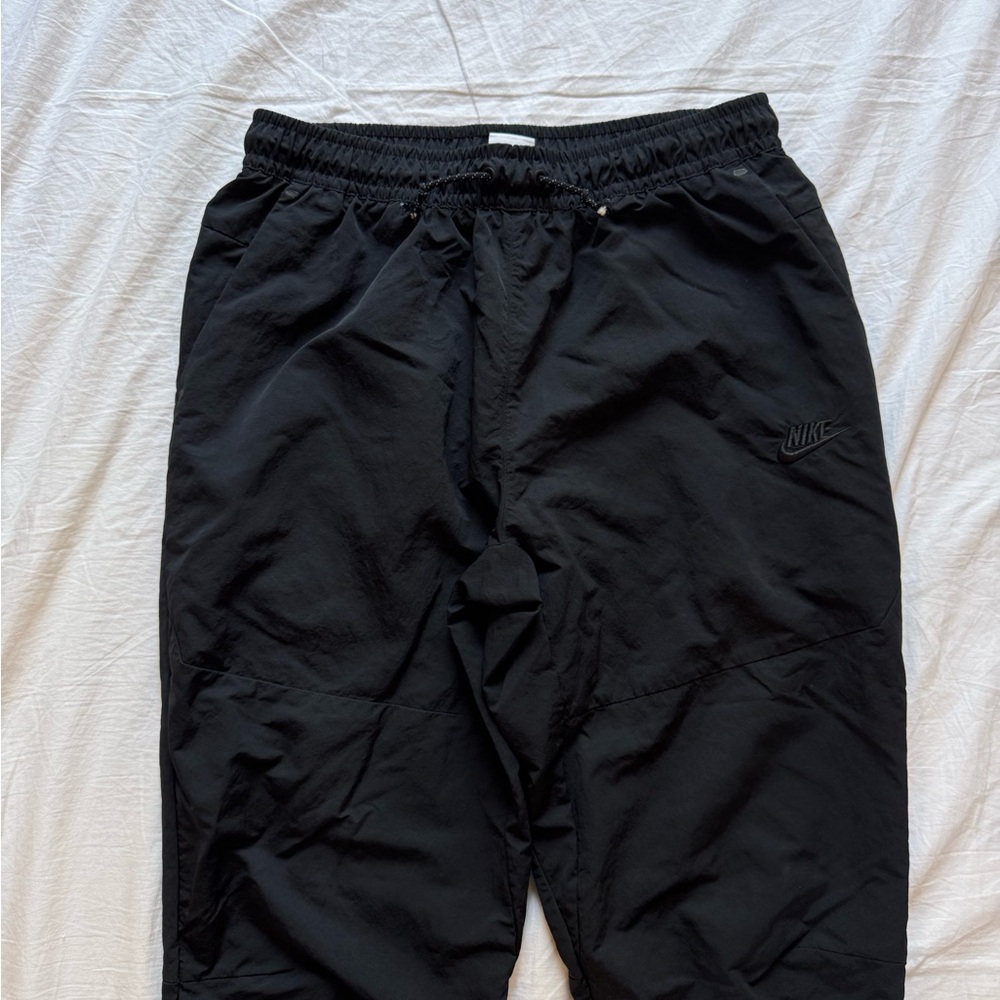 Black Nike tech nylon joggers Men’s M